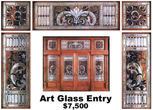 Art Glass Entryway